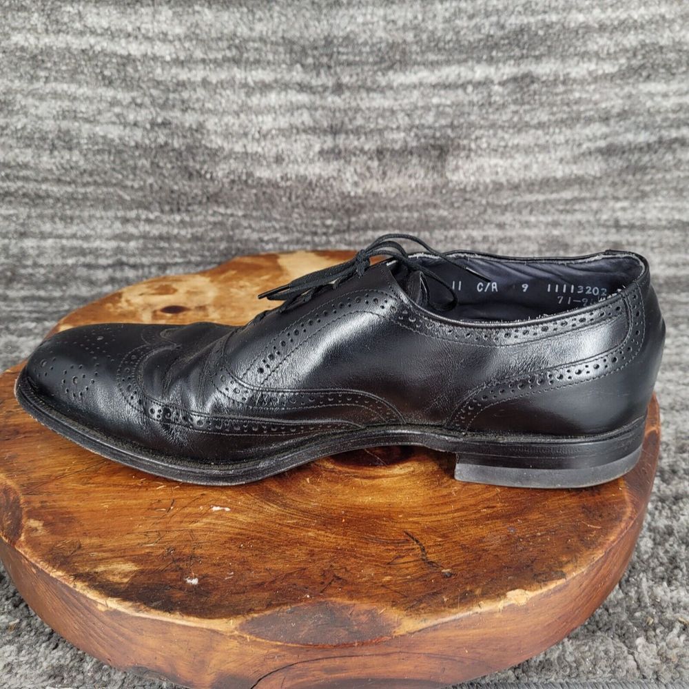 Sebago Vintage Roamers Dover Oxford Black Leather Dress Shoes w/Box Mens Size 11 - Picture 8 of 12